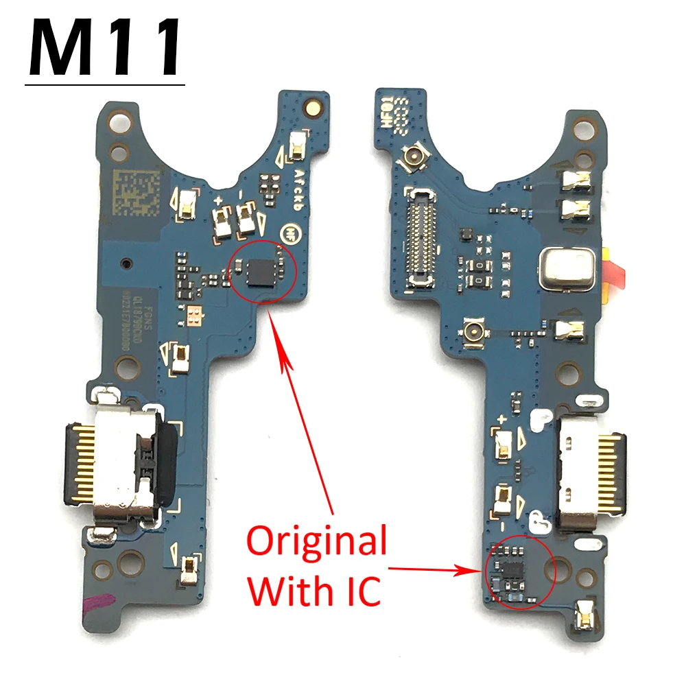 

Новинка 100%, оригинальный USB-разъем для зарядки, гибкий кабель для Samsung Galaxy M11, док-разъем с микрофоном