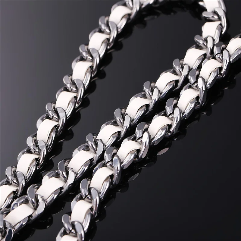 Аксессуары для пояса из натуральной кожи ChainsPro брюк и джинсов в стиле хип-хоп цвет