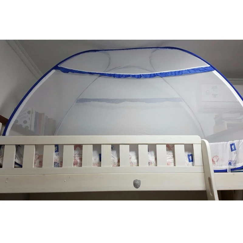 Синяя москитная сетка для кровати кемпинга дорожная палатки навес взрослых