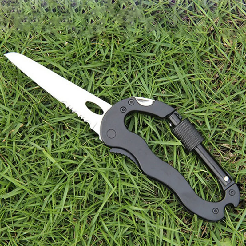 Карабины застежка нож подъем из нержавеющей стали Quickdraw прямой крест отвертка