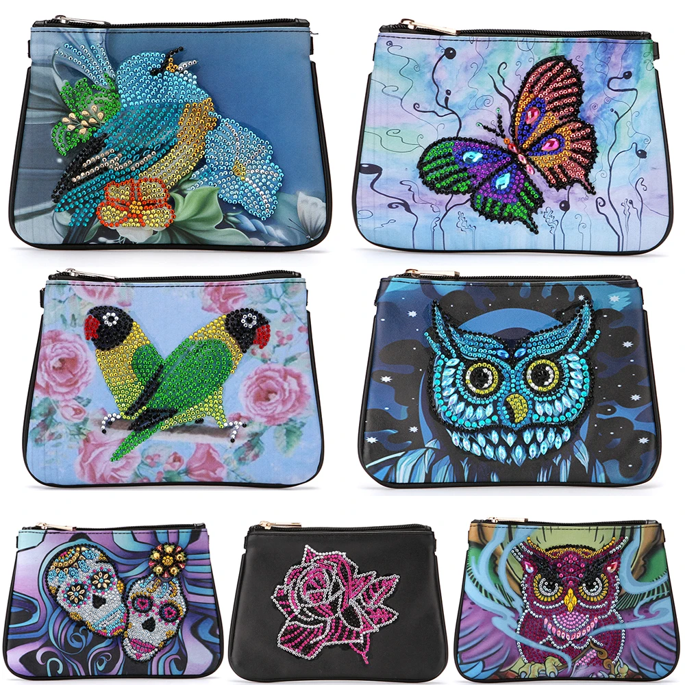 5D Сделай Сам специальная форма алмазная живопись браслет кошелек вышивка