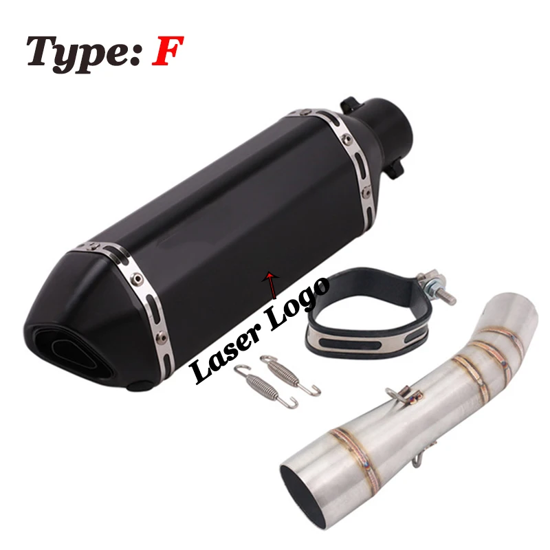Полная выхлопная система мотоцикла глушитель Средний подключения