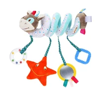 educational toddler toys baby plush animal rattle mobile infant stroller bed crib spiral hanging toys for baby toys 0 12 months