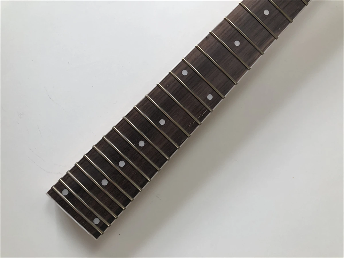 7 String Electric Guitar Neck 24 Frets 25.5inch Mahogany Rosewood Fretboard Unfinished enlarge