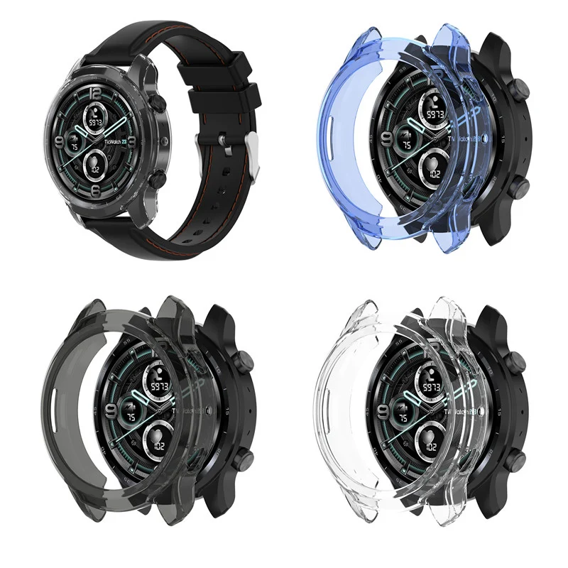 Полый защитный чехол из ТПУ для часов Ticwatch Pro3/Pro3 Lite Watch 2021 Новинка | Электроника