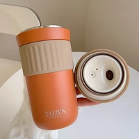 high appearance level coffee cup portable student cup men and women simple drinking cup simple ins style office cup