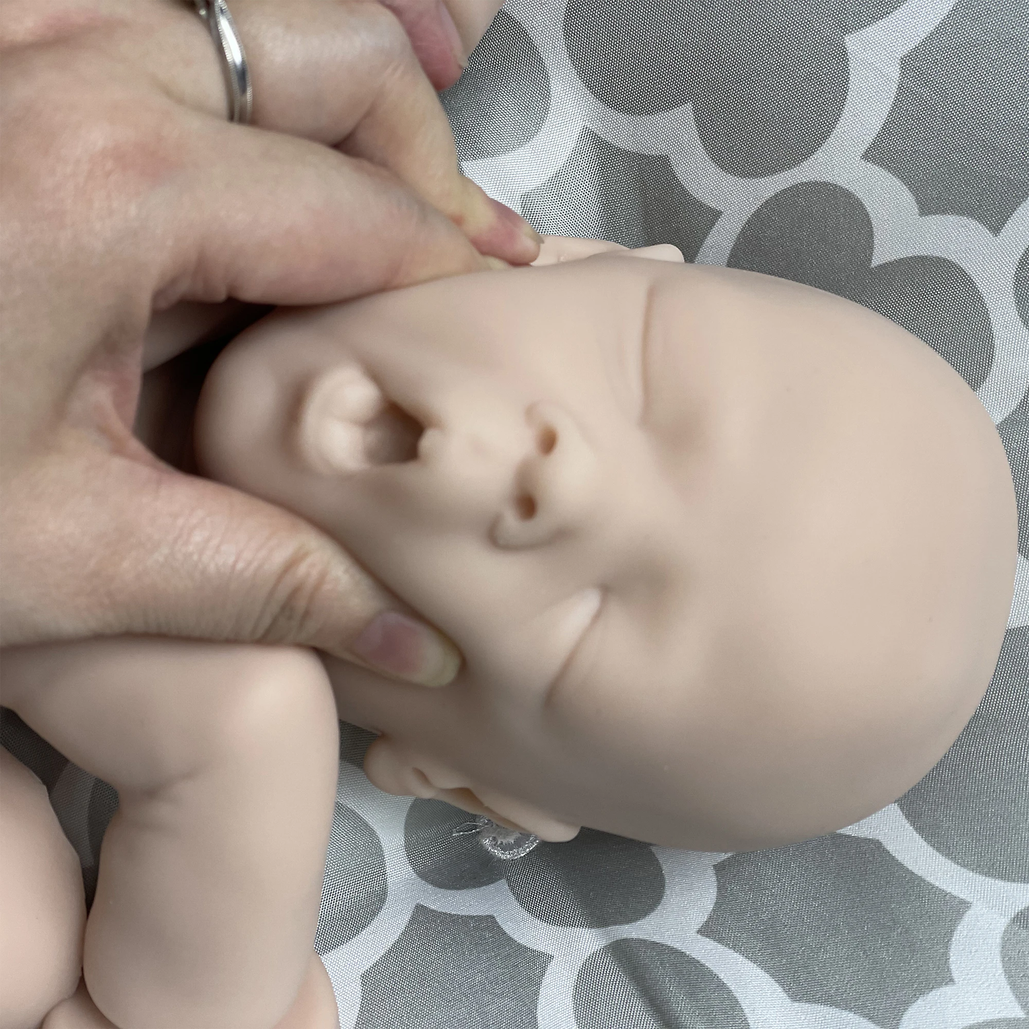 Набор для новорожденных ACESTAR неокрашенные без рисования 16 дюймов 40 см Платиновый