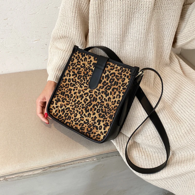 

Leopard Crossbody bag for women 2020 new luxury bags handbags purse famous brand luxury handbags women bag designer sac a main