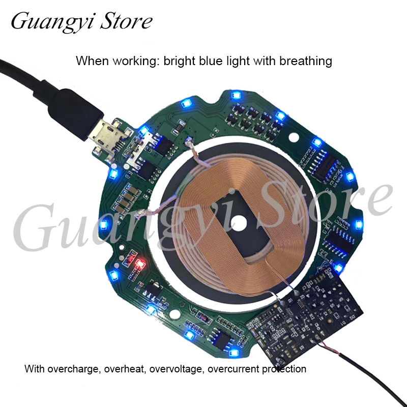Быстрый ультра-тонкий модуль беспроводного зарядного устройства передатчик