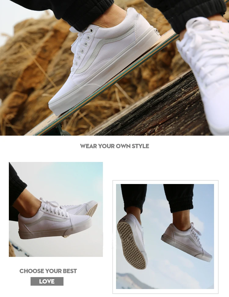 VANS OLD SKOOL для мужчин и женщин скейтборд обувь многоцветный подлинный Спорт на открытом воздухе классический досуг серии VN000D3HW00