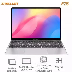 teclast f7s 14 1 laptop intel celeron n3350 win10 8gb ram 128gb emmc full hd 19201080 ips wifi bluetooth compatible notebook free global shipping