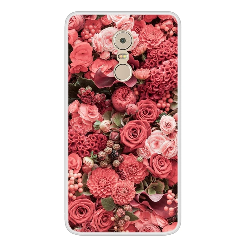 Case For Lenovo K6 Note Soft Silicone TPU Chic Pattern Printing Phone Cover Cases In Stock |