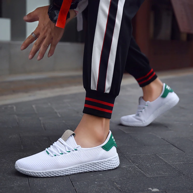 2020 Sale Lightweight Men Sneakers Fashion Casual Shoes Breathable White DKRUCAK Zapatillas Hombre Zapatos De | Обувь