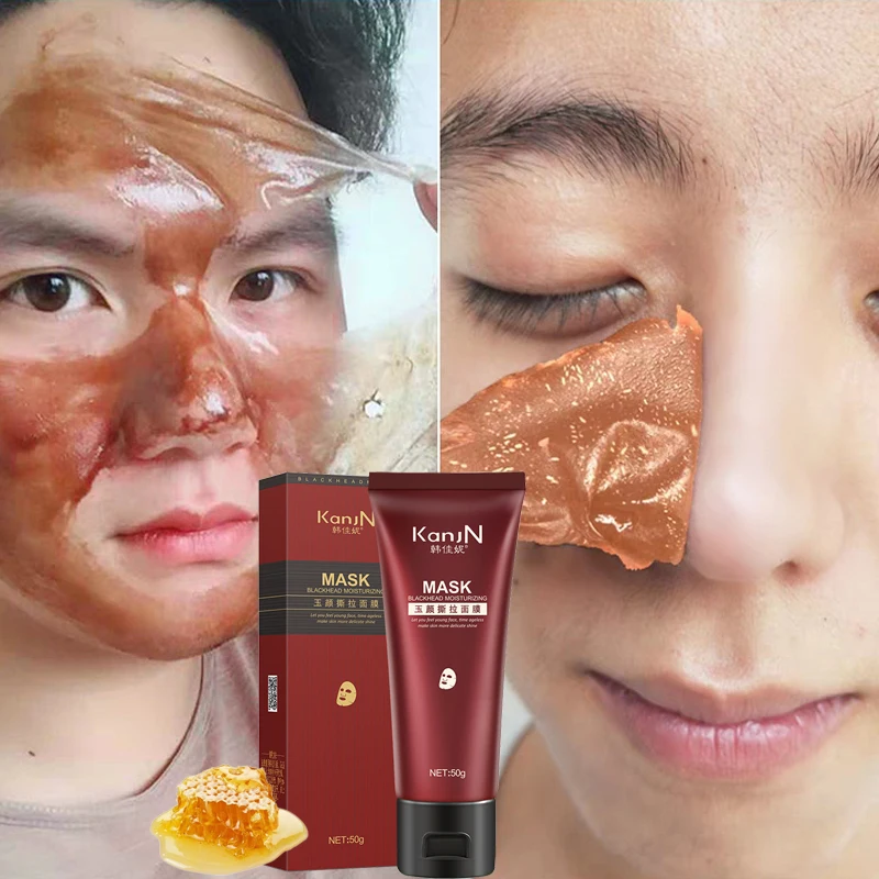 Медовая пилинг маска для лица против старения удаление черных точек лечение акне