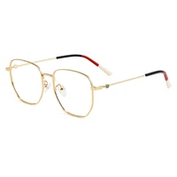 men retro square titanium alloy big glasses frame for myopia prescription eyeglasses women fashion spectacles frame md03690