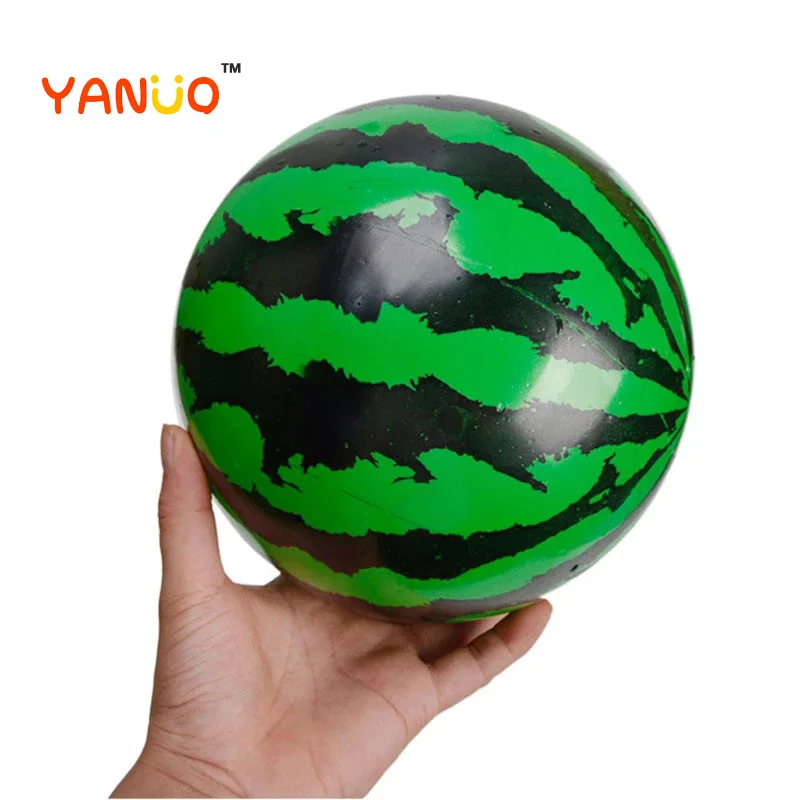 

Creative Bouncy Ball Simulated Watermelon Rubber Ball Beach Pool Game Early Education Gifts Soft Toys for Children