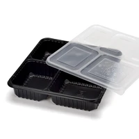 food grade pp material food container high quality bento box disposable take out container lx2107s