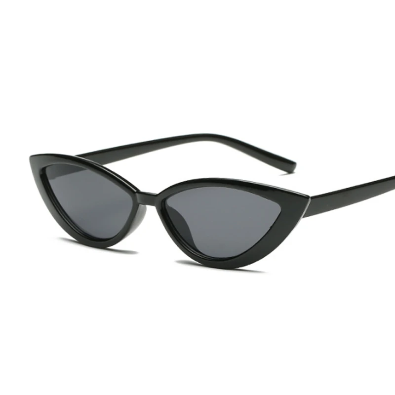 

Brand Designer Cat Eye Sunglasses Woman Plastic Small Frame Classic Sun Glasses Ladies Retro Fashion Mirror Oculos De Sol