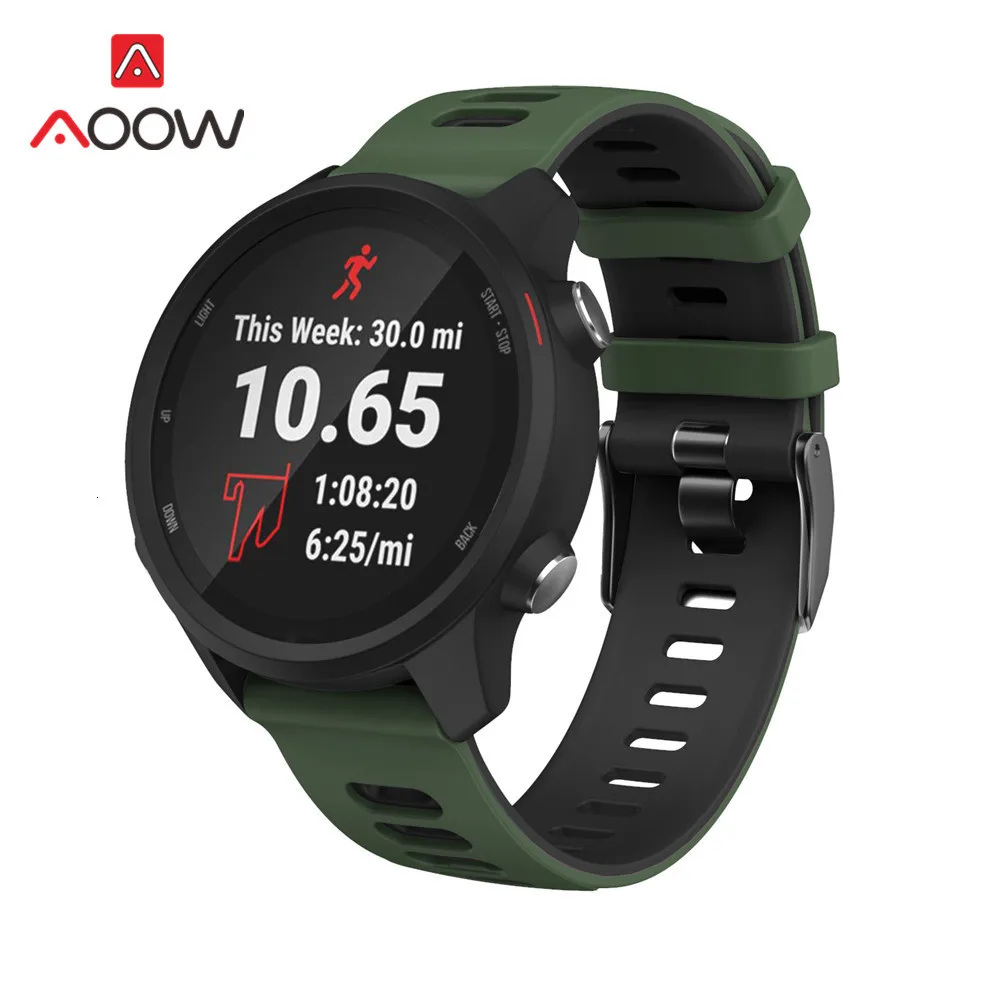20 мм спортивный силиконовый ремешок для часов samsung Galaxy Watch Active2 40 мм 44 мм 42 мм Active 2 Garmin Amazfit huawei Band ремешок Correa