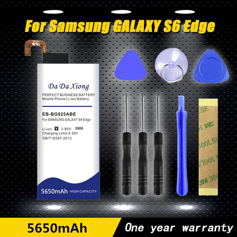 2020 оригинальный 5650 мА/ч EB BG925ABE литий ионный аккумулятор телефона для Samsung GALAXY S6