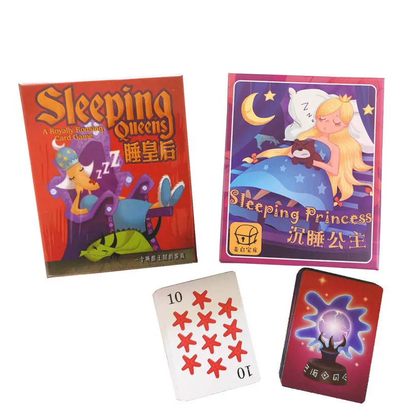 Настольная игра Sleeping Queens Priness 2-5 игроков для семьи/вечерние/подарок лучший подарок Wake Queens Up
