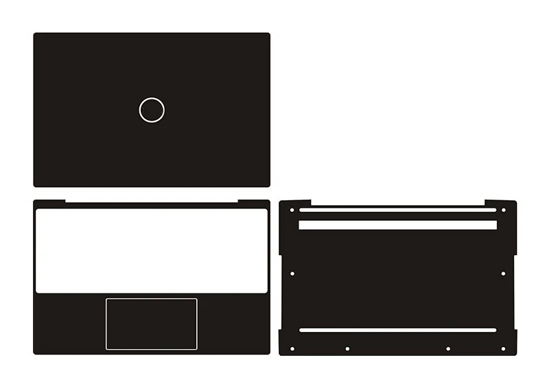 Чехол для ноутбука из углеродного волокна и винила 2020 Dell XPS 13 9300/XPS 9310 (Пожалуйста