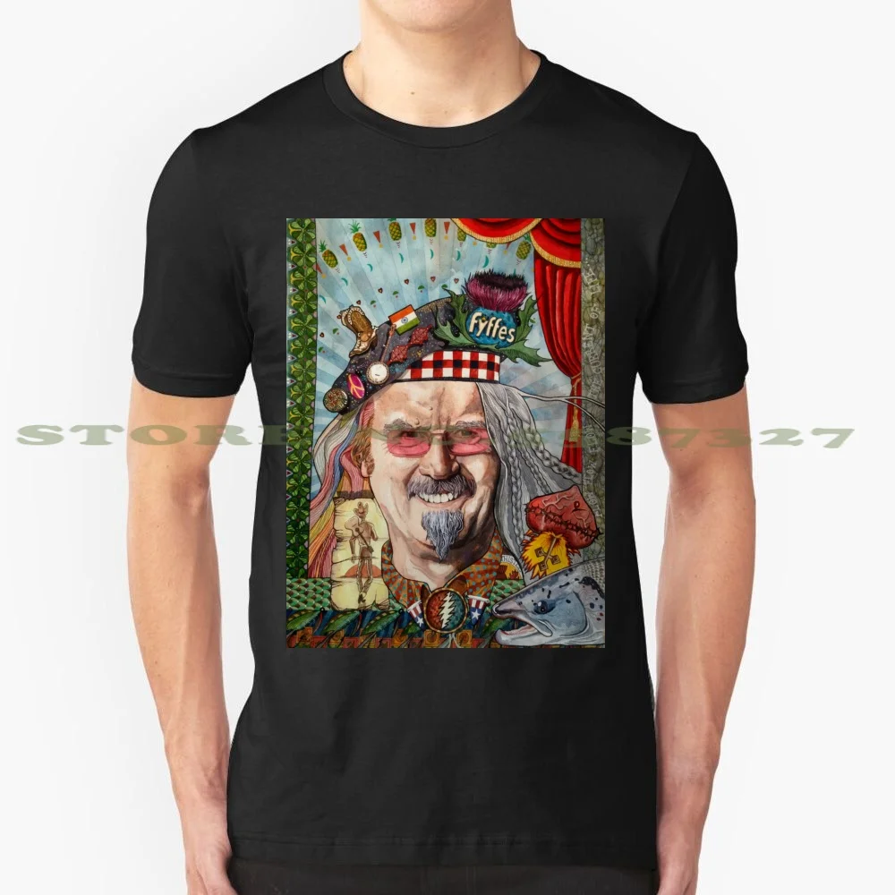 

Забавная летняя футболка с изображением Билли Коннолли