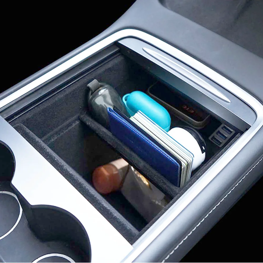Контейнер для хранения подлокотников центральной консоли Tesla Model 3/Y 2021 2022 - купить