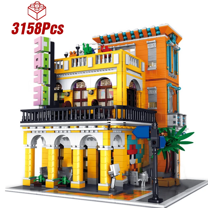 Конструктор архитектурный эксперт создатель Европейский кофейный домик