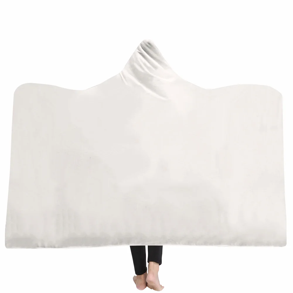 Одеяла на заказ SOFTBATFY для кровати мягкое фланелевое одеяло сделай сам с капюшоном