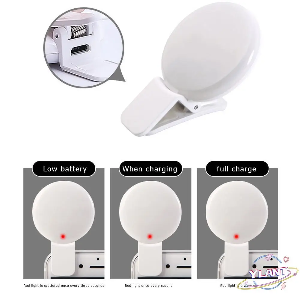 

Universal Selfie LED Ring Flash Light Portable Mobile Phone 36 LEDS Beauty Lighting Night Darkness Selfie for Cell Phone Camera