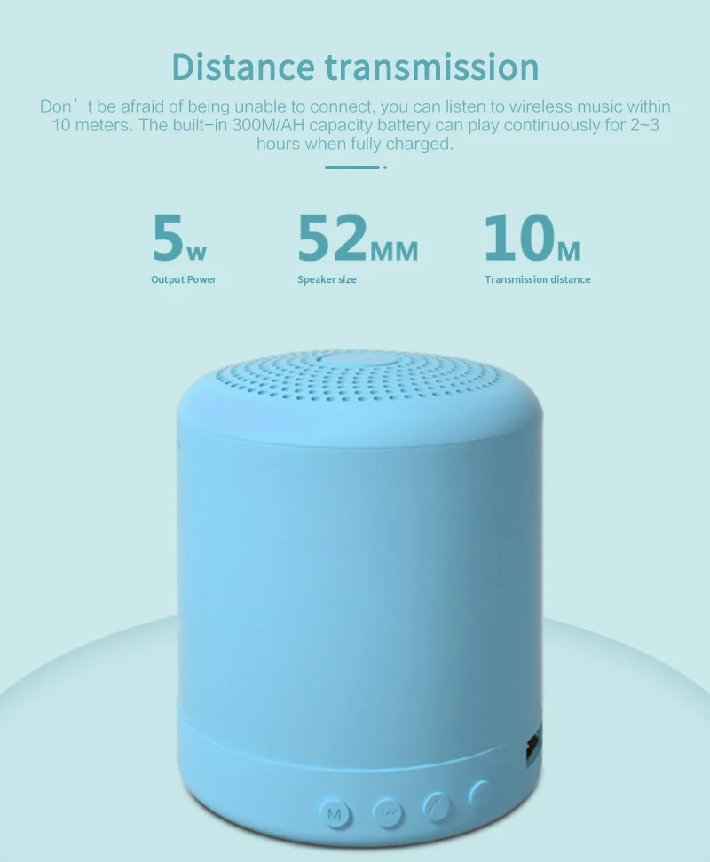 Фото Мини-динамик Macaron Bluetooth-динамик умная музыкальная мини-колонка портативная Мини-динамик Macaron Bluetooth-динамик умная музыкальная мини-колонка портативная