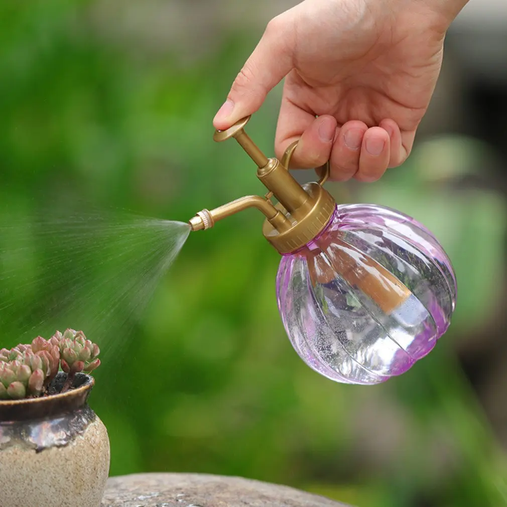 

Gardening pumpkin watering device retro watering can watering bottle watering cans succulent sprayer