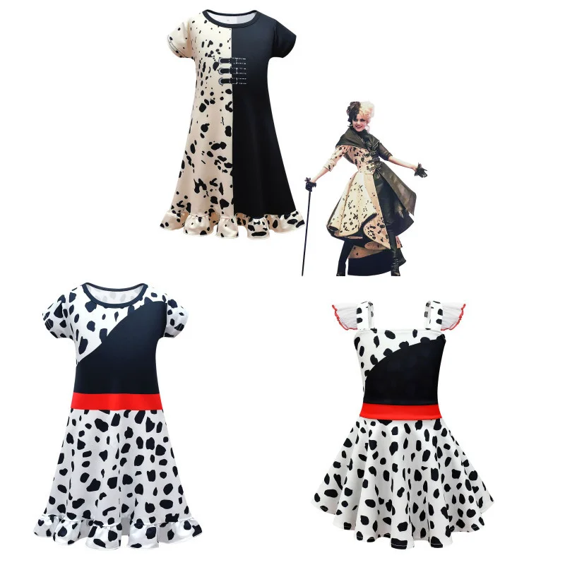 Новинка 2021 детский Карнавальный костюм для косплея из фильма платье девочки