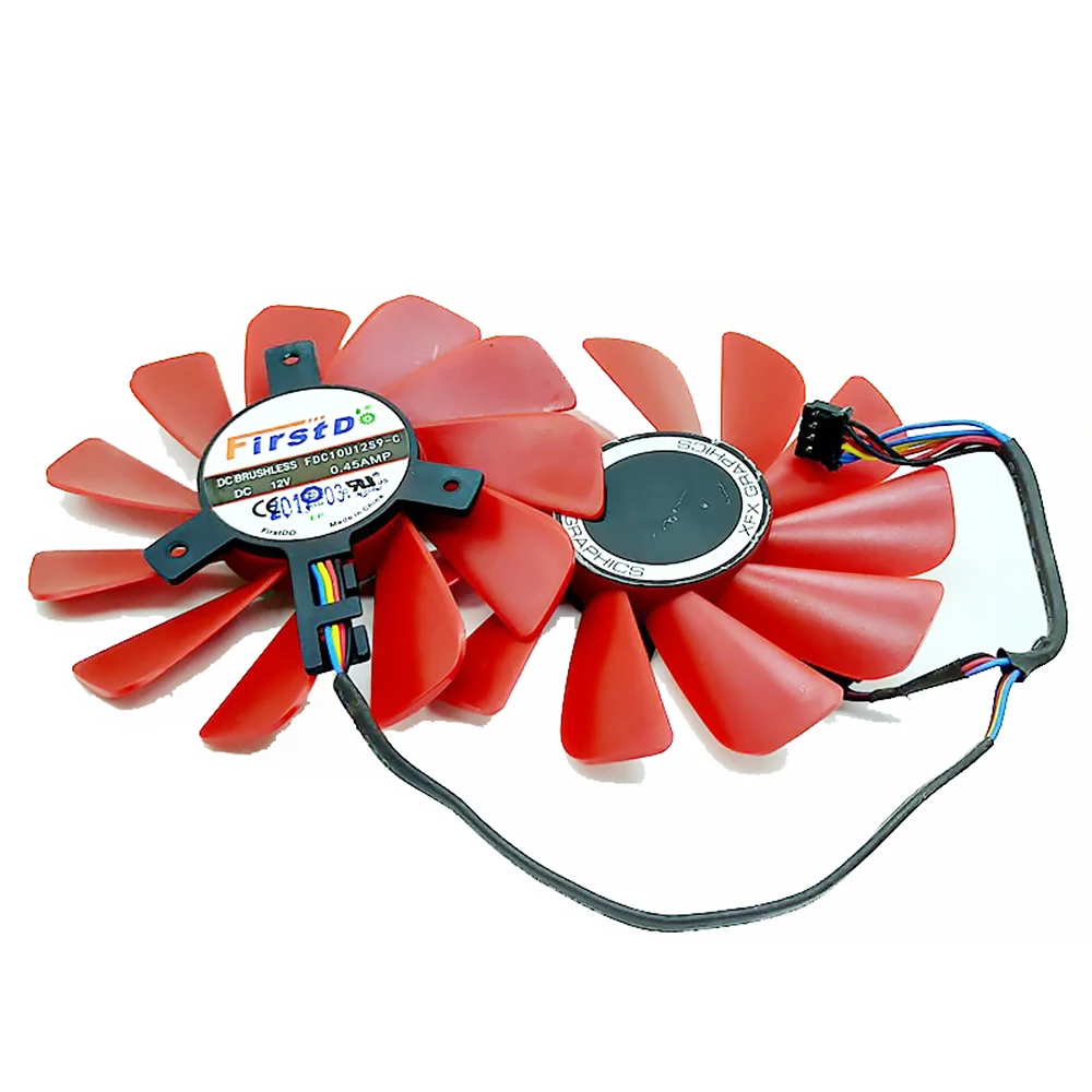 Внешний вентилятор охлаждения для видеокарты XFX RX 560D 570 580 Vega 85 мм | Компьютеры и