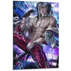 Мужские аниме порно постеры картины на холсте настенное искусство подходит для спальни настенный Декор холст картины на стену офисная стена