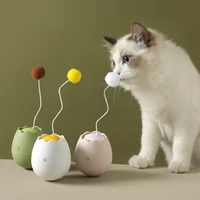 cat eggshell rolling ball toy catnip interactive funny cats stick training electric rotating tumbler pet automatic toys supplies