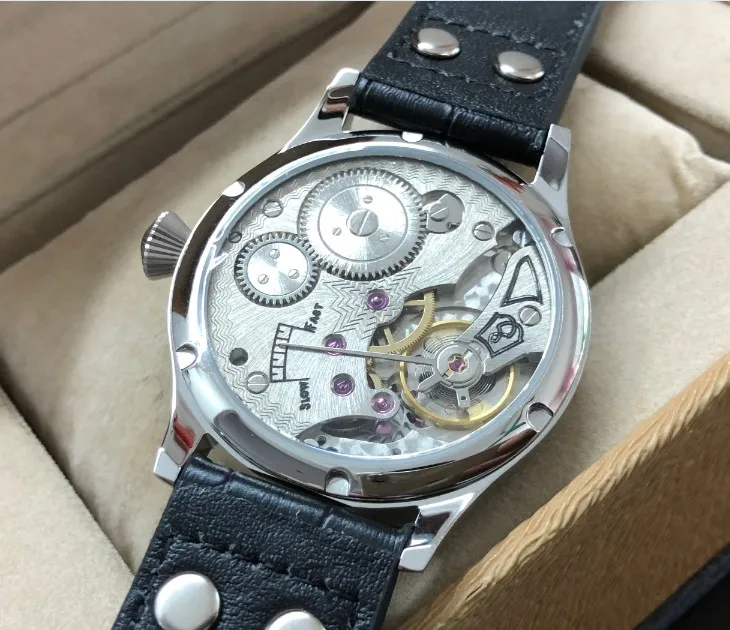 Мужские механические часы с черным циферблатом 44 мм|Мужские часы| |