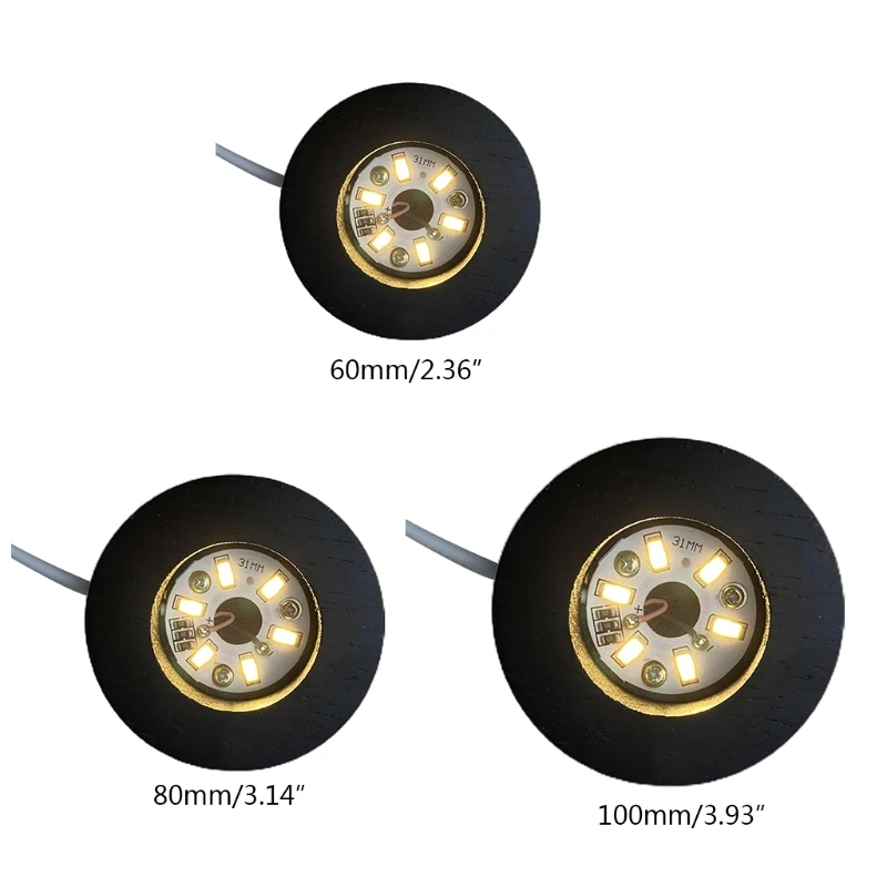 

Деревянный светодиодный светильник ручной работы L5YD, основа 3D, кристаллическое стекло, смола, художественное украшение, оссветильник итель...