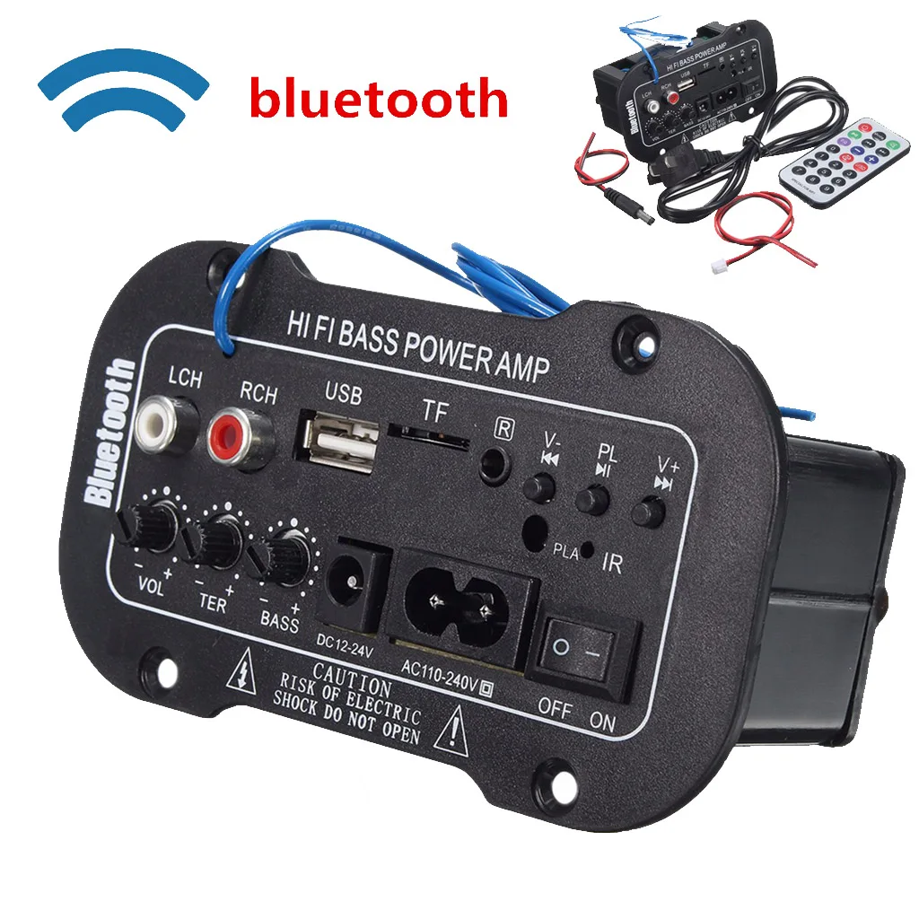 

5-дюймовый автомобильный стерео цифровой Bluetooth усилитель мощности громкой связи USB TF AUX