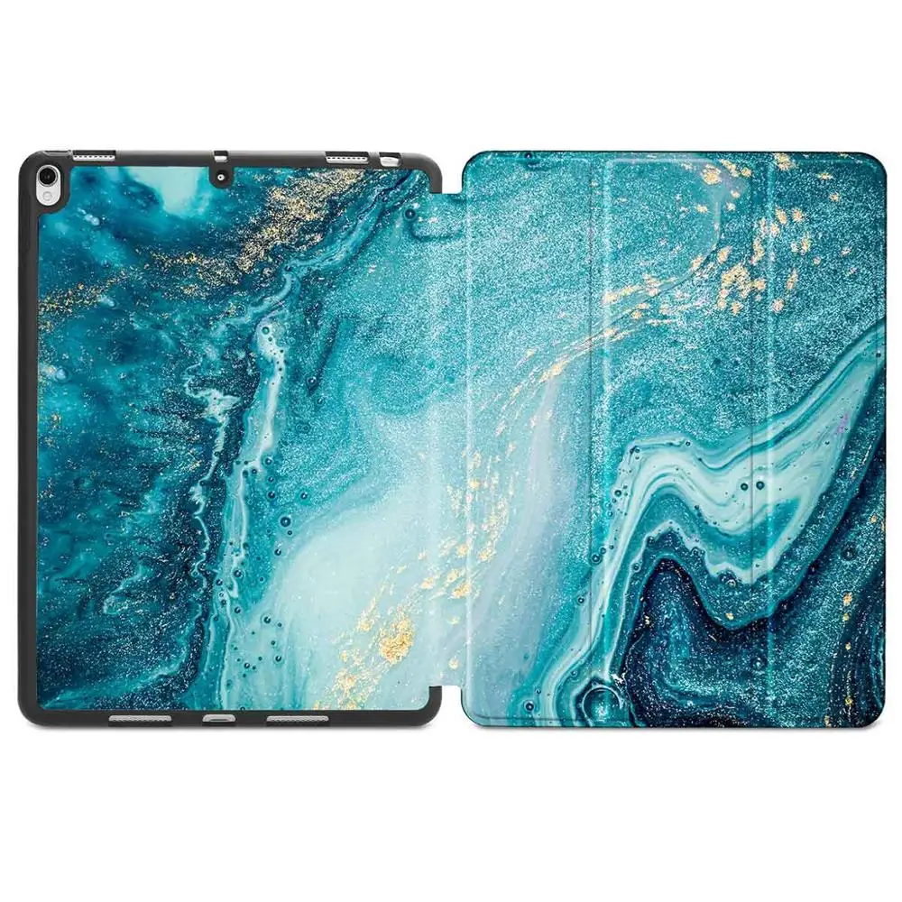 J192 Чехол с рисунком для iPad Mini 4 5 с функцией держателя карандаша+ Функция автоматического сна/пробуждения для iPad Mini 5 с мягкой задней крышкой - Цвет: J192