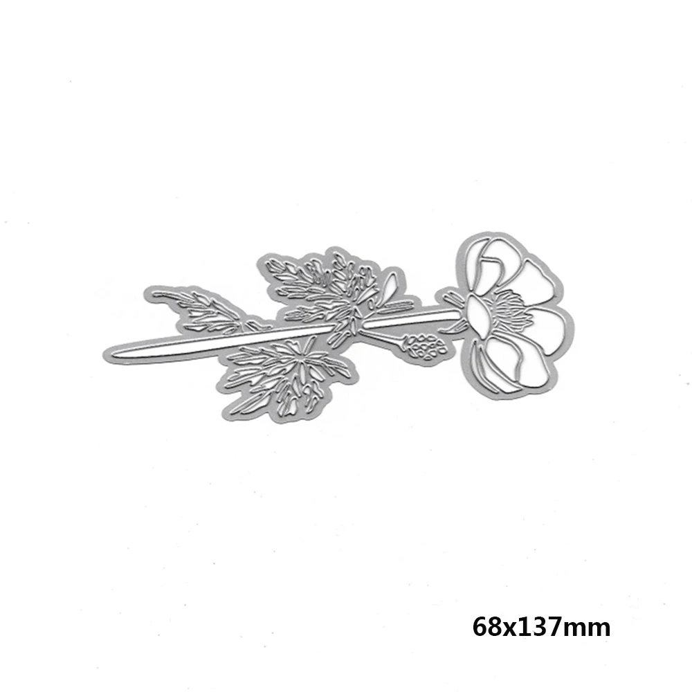 Букет рождественских штампов Скрапбукинг новое поступление металлические