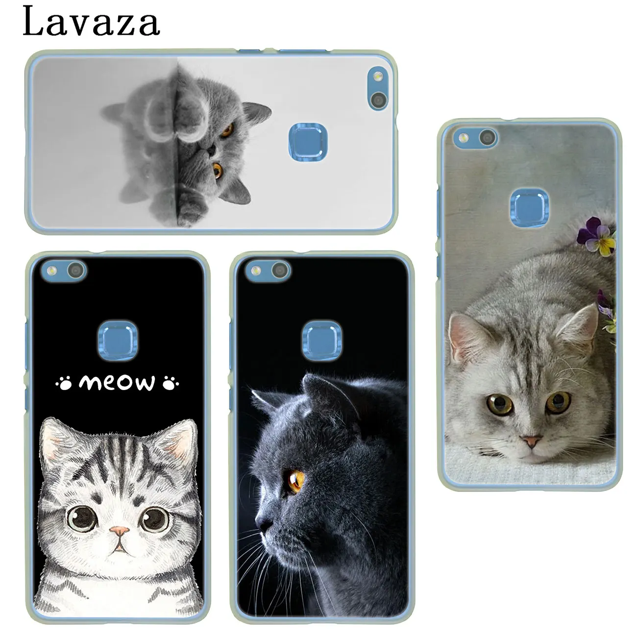 Lavaza Британский короткий воздушный Кот Топ мяу чехол для телефона Huawei Y9 Y7 Prime 2018 2019