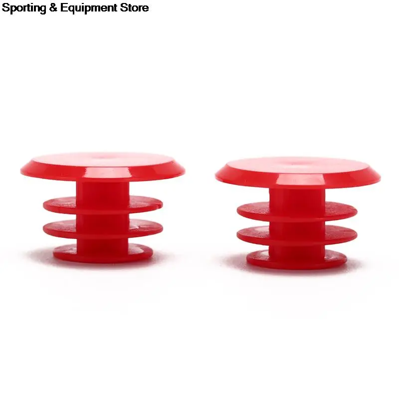 1Pair Cycling Road Bike Handle Bar End Lock-On Plugs Plastic PE Grips Caps Covers Bicycle Parts Inner Dia 20mm | Спорт и развлечения