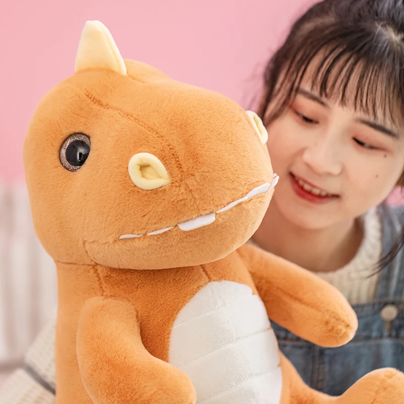 New Nice Dinosaur Plush Toy Soft Stuffed Cartoon Animal Dragon Doll Lovely Home Decor Baby Soothing Pillow Children Kids Gift | Игрушки и