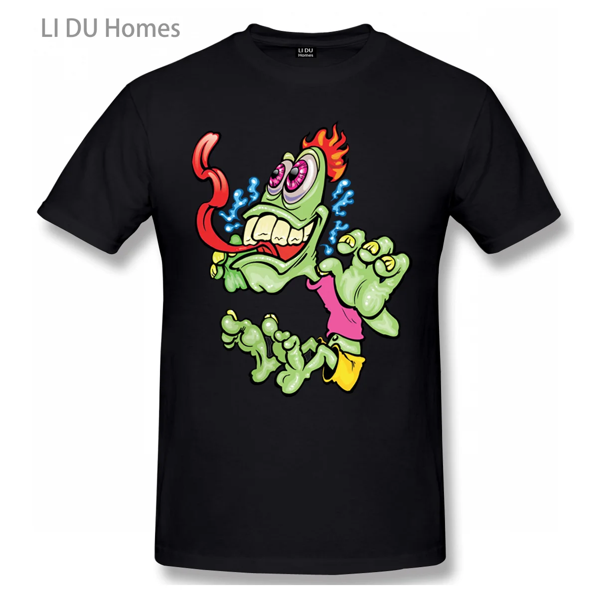 

Animal Monster Design Vogue T Shirt Men/WoMen High Quality Cotton Summer T-shirt Short Sleeve Graphics Tshirt Tee Top Gift