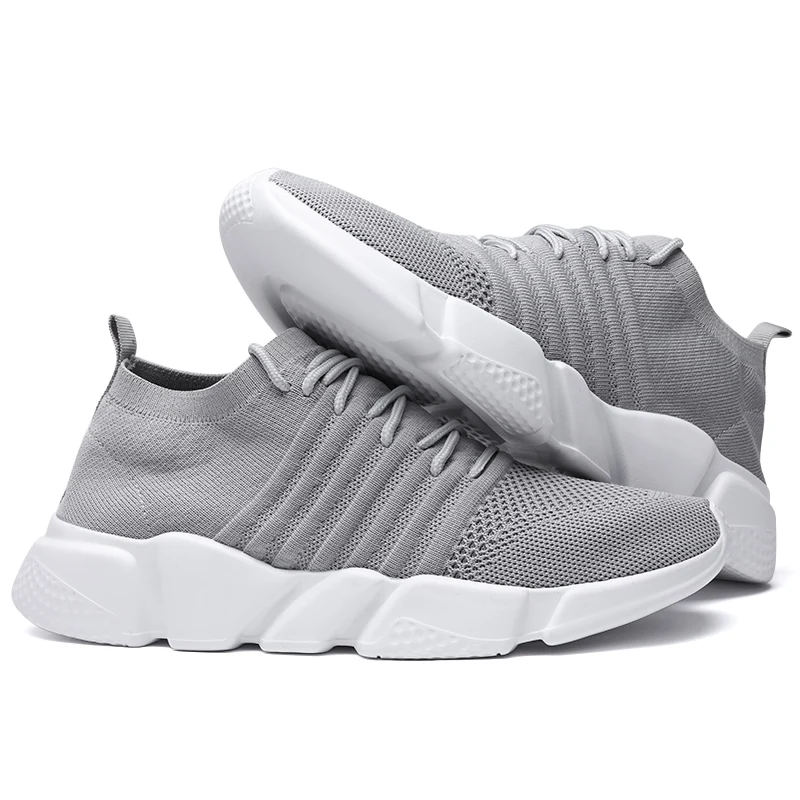 2020 мужские кроссовки удобные сетчатые слипоны повседневная обувь без застежки