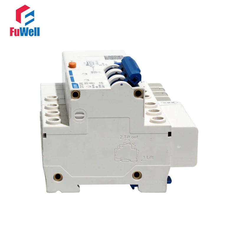DZ47LE-63 3P+N Leakage-proof Circuit Breaker RCBO Overcurrent Protection 40/50/63A Residual Current Operated | Обустройство дома