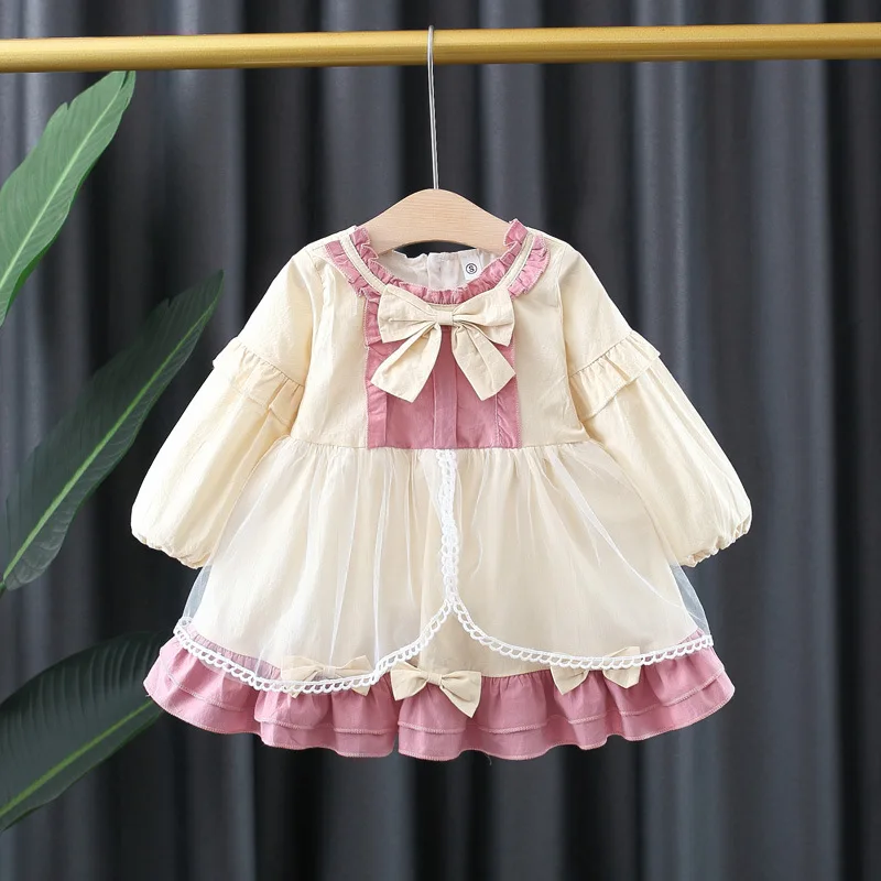 

2021 1 year baby birthday infant girls clothes Christmas princess tutu dresses dress for girls baby clothing spring fall dress