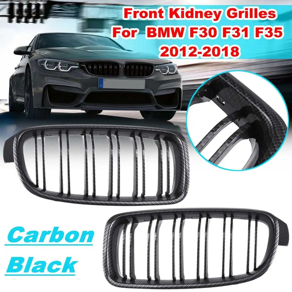Сменные решетки для BMW F30 F31 F35 320i 328i 325i 335i 2012 2018|Гоночные решетки| |